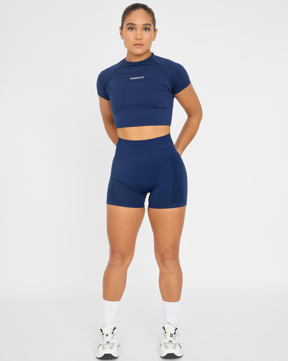 Evolve Crop Top SS senza cuciture