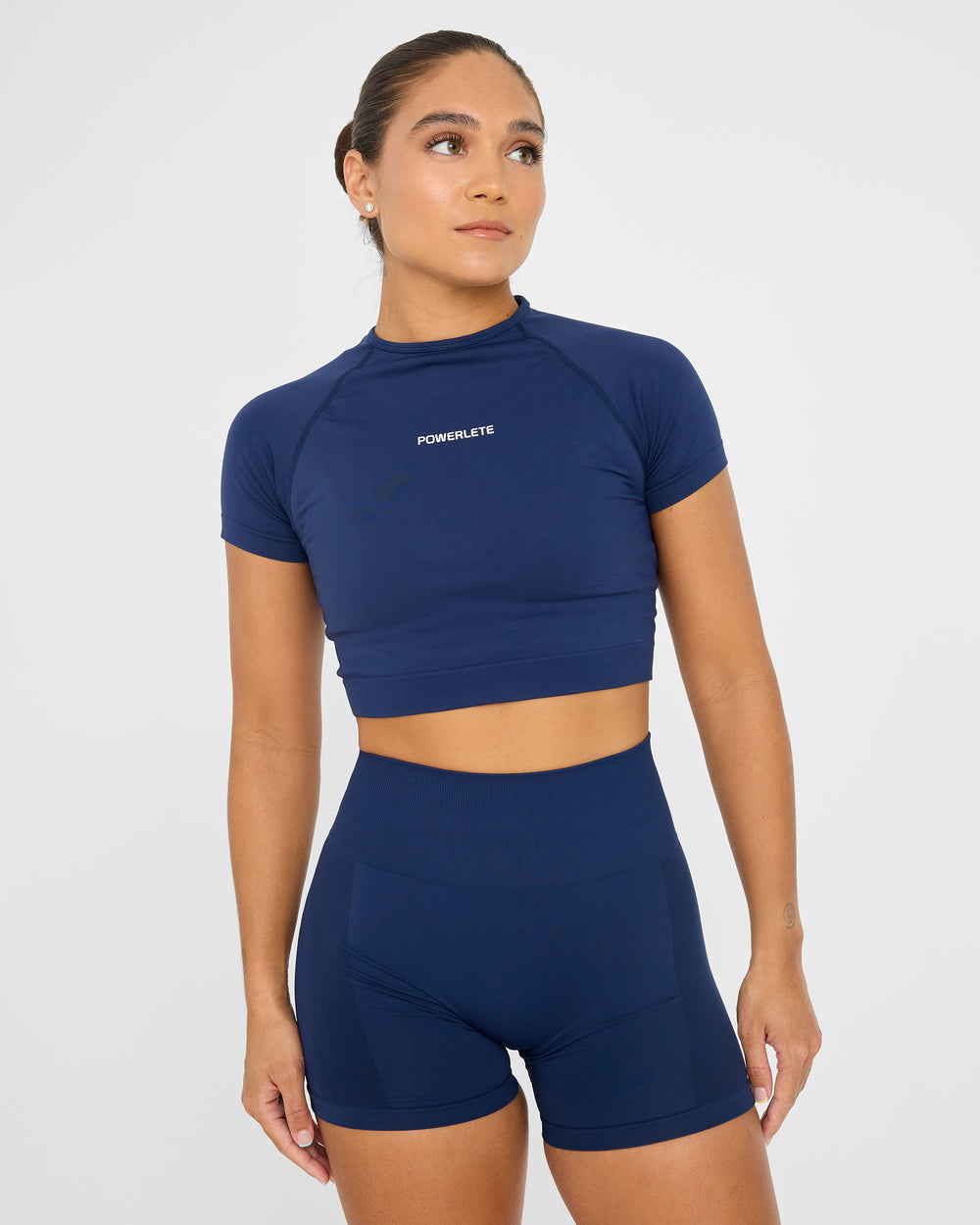 Evolve Crop Top SS senza cuciture