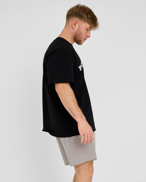 Varsity T-shirt i overstørrelse